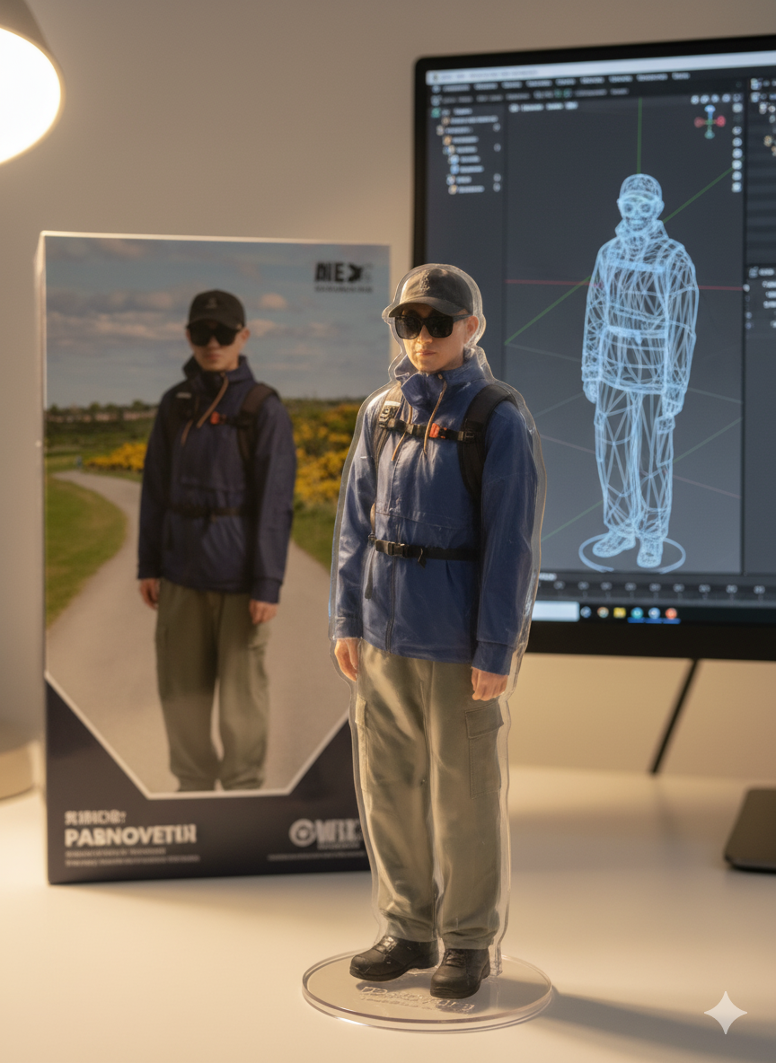 3D手办生成效果